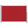vidaXL Toldo lateral retr&aacute;til para p&aacute;tio 160x300 cm vermelho