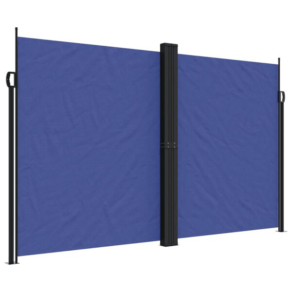 vidaXL Toldo lateral retrátil 200x1000 cm azul