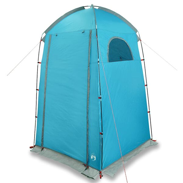 vidaXL Tenda para duche imperme&aacute;vel azul