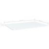 vidaXL Prateleiras para estante 8 pcs 60x40x1,5cm contraplacado branco
