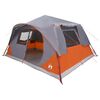 vidaXL Barraca Instant&acirc;nea Cinza e Laranja 365 x 280 x 200 cm