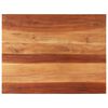 vidaXL Tampo de mesa madeira de ac&aacute;cia maci&ccedil;a 15-16 mm 70x90 cm