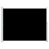 vidaXL Toldo lateral retr&aacute;til para p&aacute;tio 220x300 cm preto