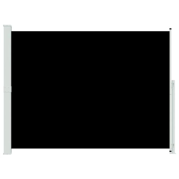 vidaXL Toldo lateral retr&aacute;til para p&aacute;tio 220x300 cm preto