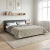 vidaXL Duvet de Ano Inteiro Colchonete Cinzento-claro 200 x 200 cm