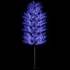 vidaXL Árvore de Natal 2000 luzes LED flor cerejeira luz azul 500 cm