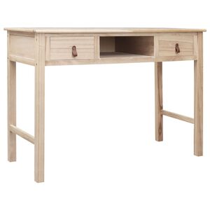 vidaXL Secret&aacute;ria 110x45x76 cm madeira natural