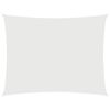 vidaXL Para-sol tecido estilo vela oxford retangular 2x3 m branco