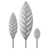 vidaXL Estaca de Jardim 3 unid. 116,5 x 35 x 3 cm A&ccedil;o Galvanizado