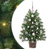 vidaXL &Aacute;rvore de Natal Artificial com 150 LEDs Verde 75 cm PE e PVC