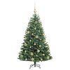 vidaXL &Aacute;rvore de Natal Articulada Artificial Verde 120 cm PVC e Metal