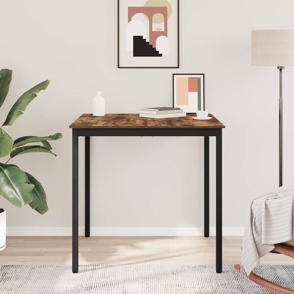 vidaXL Mesa de Bar em P&eacute; Madeira processada