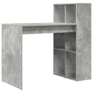 vidaXL Mesa Cinzento Derivados de Madeira 108 x 55 x 103.5 cm