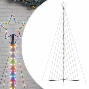 vidaXL LED &Aacute;rvore de Natal 789 LEDs Colorido 476 cm