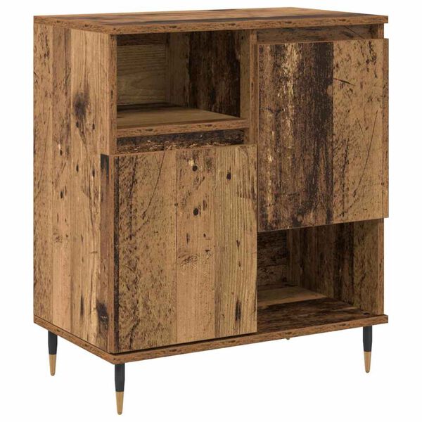 vidaXL Buffet Madeira antiga 60 x 35 x 70 cm