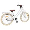 vidaXL Bicicleta Infantil 20 Polegadas para 6-11 Anos Branco