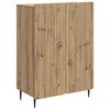 vidaXL Buffet Carvalho Arttisan 66 x 34,5 x 92 cm Derivados de Madeira