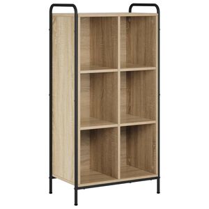 vidaXL Gabinete de Livros 57 x 33 x 111 cm Derivados de Madeira