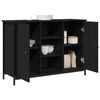 vidaXL Buffet Carvalho Preto 100 x 35 x 70 cm
