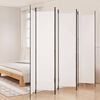 vidaXL Divis&oacute;ria/biombo com 6 pain&eacute;is 300x220 cm tecido branco
