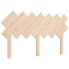 vidaXL Cabeceira de cama 151,5x3x81 cm pinho maci&ccedil;o