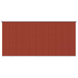 vidaXL Persiana Rol&ocirc; Externa com Bloco de 90% UV Terracota HDPE