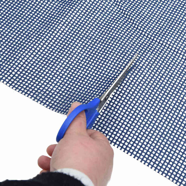 vidaXL Tapete para Barraca Azul 800 x 350 cm Poli&eacute;ster