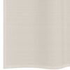 vidaXL Cortinas de voile com aba 2 pcs creme