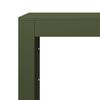 vidaXL Suporte para lenha 100x40x60 cm a&ccedil;o verde