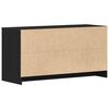 vidaXL Gabinete para TV Carvalho Preto 102 x 37,5 x 52,5 cm