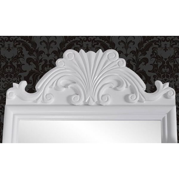 vidaXL Mesa toucador de maquilhagem com espelho quadrado MDF