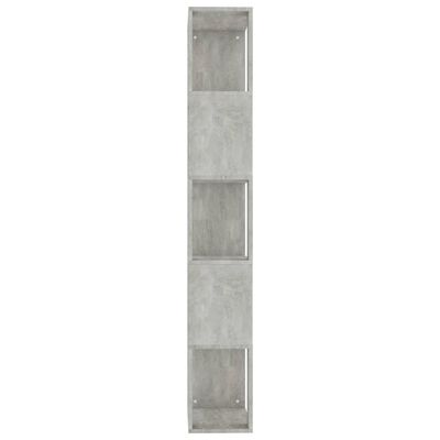 vidaXL Estante/divisória 45x24x159 cm contraplacado cinzento cimento