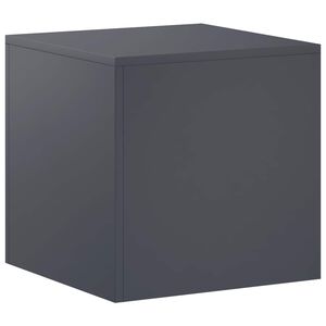 vidaXL Suporte para Plantas Antracite 40 x 40 x 40 cm A&ccedil;o inoxid&aacute;vel