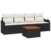 vidaXL Conjunto de Sof&aacute; de Jardim 5 unid. 4-N&uacute;mero de lugares