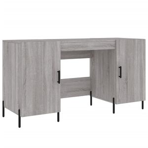 vidaXL Secret&aacute;ria 140x50x75 cm derivados de madeira cinzento sonoma