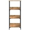 vidaXL Estante 50x33x117,5 cm derivados de madeira carvalho artisiano