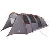 vidaXL Tenda t&uacute;nel Cinza e Laranja 675 x 392 x 210 cm