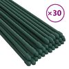 vidaXL Estaca para plantas de jardim 30 pcs 60 cm a&ccedil;o