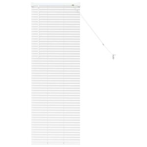 vidaXL Persianas venecianas Branco 130 x 50 cm Alum&iacute;nio