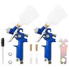 vidaXL Kits de Pistola de Spray de Tinta HVLP com Copo de 125 ml