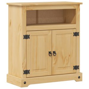 vidaXL M&oacute;vel de WC Corona 70x33x80 cm madeira de pinho maci&ccedil;a