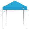 vidaXL Tenda de Toldo Manual Azul 194 x 194 x 251 cm tecido