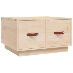 vidaXL Mesa de centro 60x53x35 cm pinho maci&ccedil;o