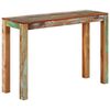 vidaXL Mesa consola 110x35x76 cm madeira recuperada maci&ccedil;a