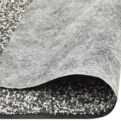 vidaXL Revestimento de pedra 250x60 cm cinzento
