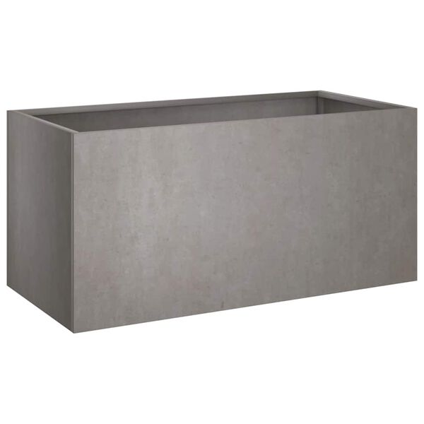 vidaXL Vaso/floreira 62x30x29 cm a&ccedil;o corten