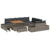 vidaXL Conjunto de Sof&aacute; de Jardim 13 unid. 12-N&uacute;mero de lugares