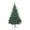 vidaXL &Aacute;rvore de Natal Artificial Pr&eacute;-iluminada Verde 240 cm PVC