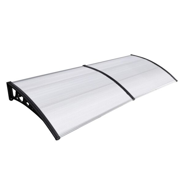 vidaXL Coberturas e Gazebos Prateado Pl&aacute;stico