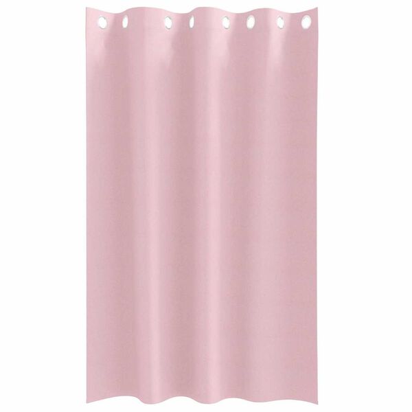 vidaXL Cortinas Blackout com Argolas 2 pcs Rosa beb&eacute; 175 x 140 cm
